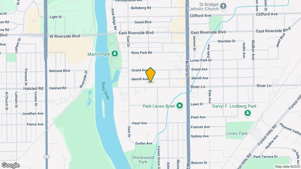 254 River Ln Map and Location Details
