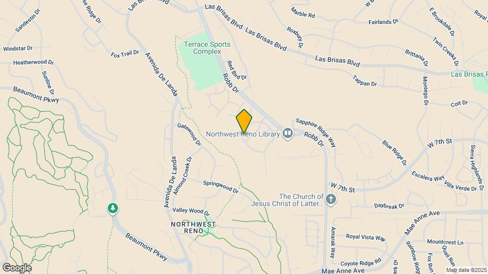 2416 Crestone Dr Map and Location Details