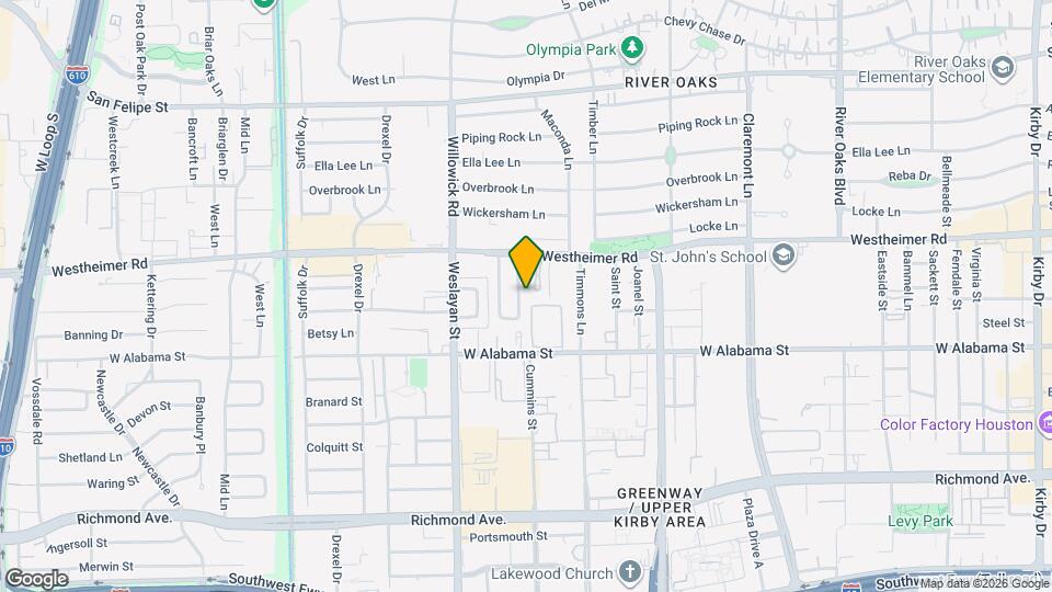 2711 Eastgrove Ln Map and Location Details