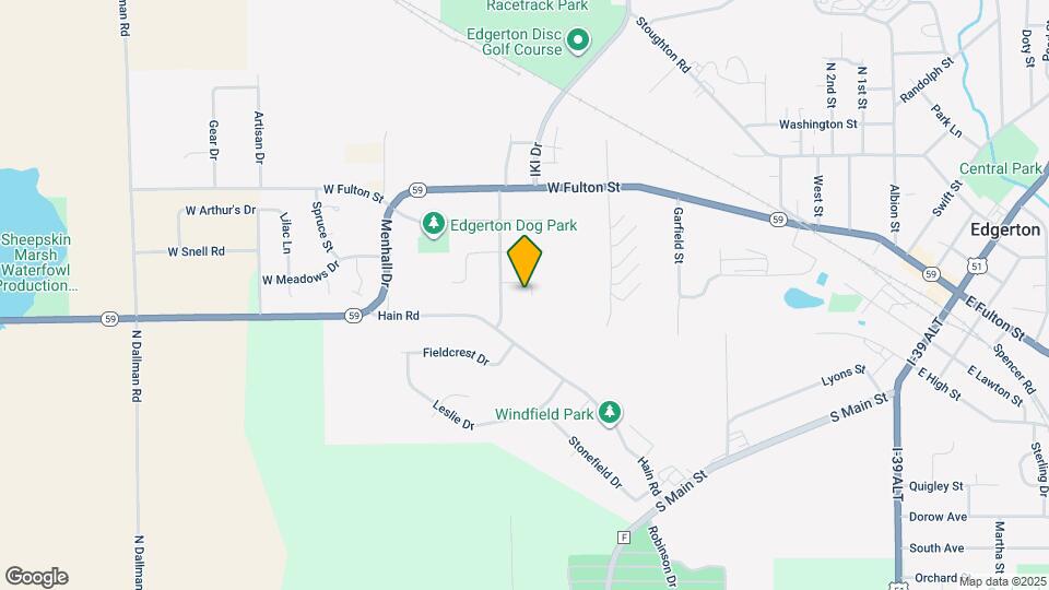 1105 Heritage Ct Map and Location Details