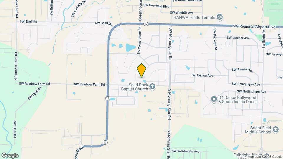 3702 SW Mistletoe Ave Map and Location Details