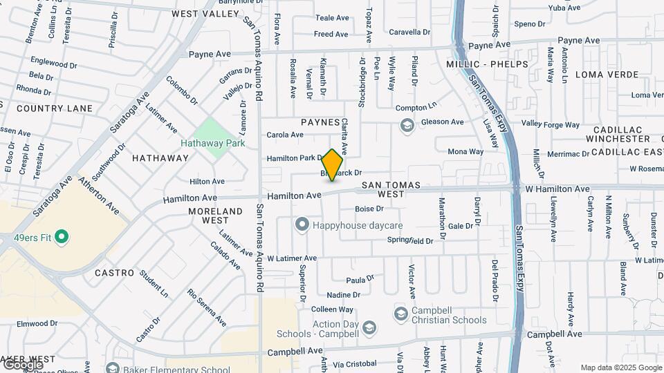 3963 hamilton Ave Mapa y Detalles de la Ubicación