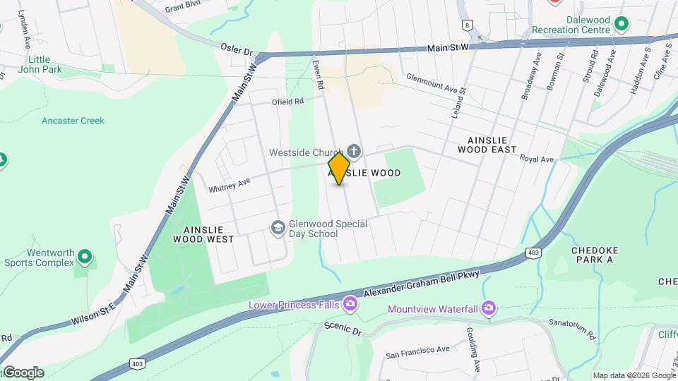 142 Ewen Rd Map and Location Details