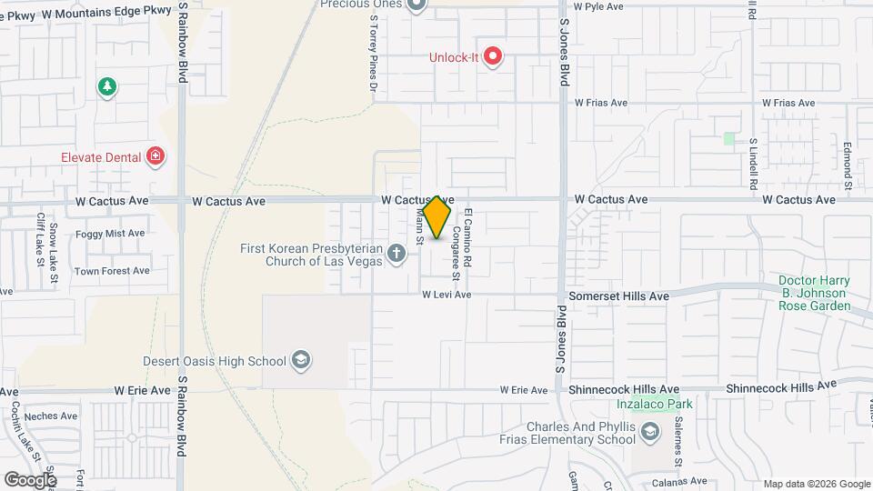 6363 Amelia Ridge Ave Map and Location Details