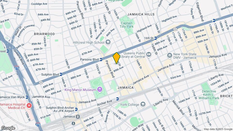 88-44 161st St Map and Location Details