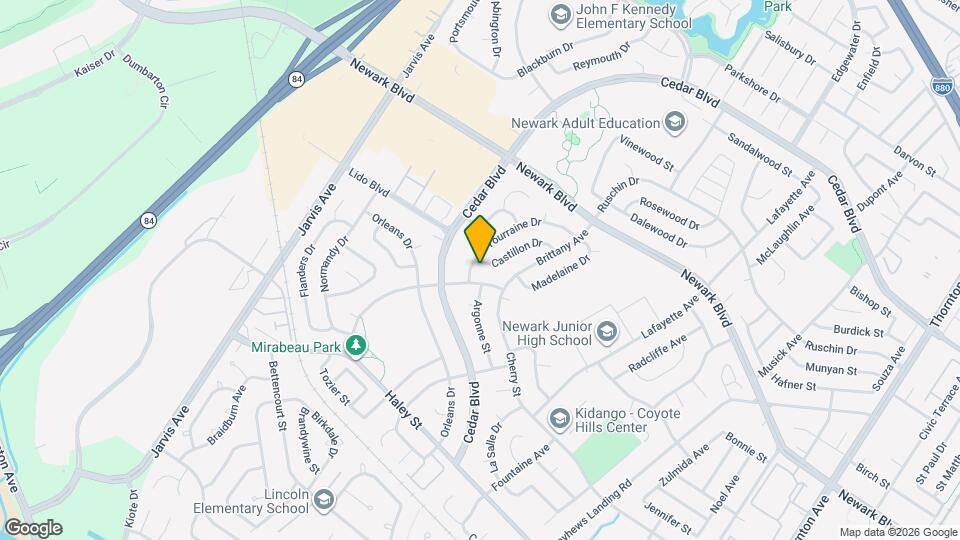 6258 Castillon Dr Map and Location Details