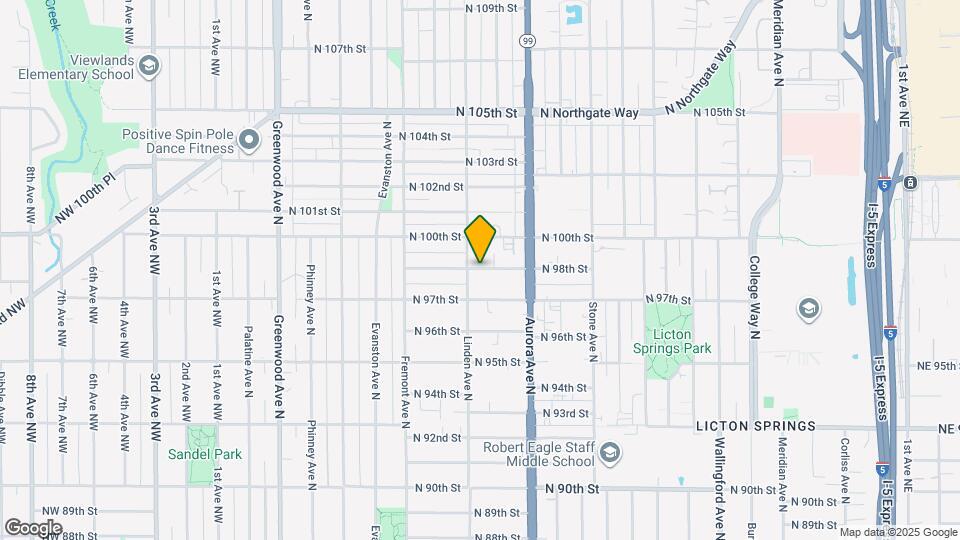 911-B N 98th St Map and Location Details