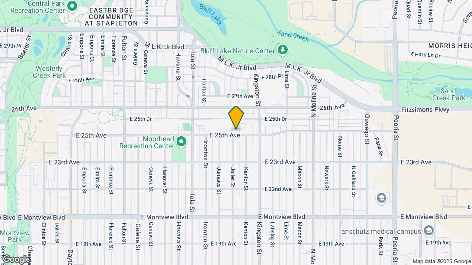 2504 Joliet St Map and Location Details