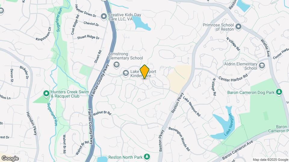 1545 Woodcrest Dr Map and Location Details