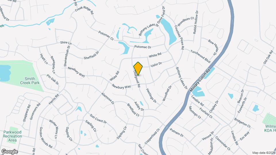 7206 Thurgood Rd Map and Location Details