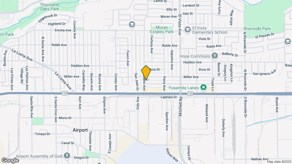 2009-2011 Glendale Ave Map and Location Details