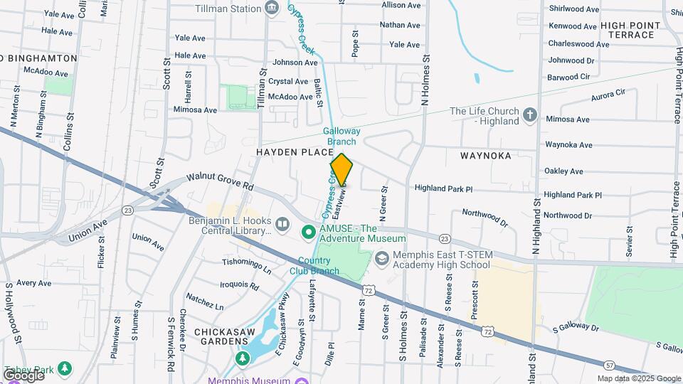 125 Eastview Dr Map and Location Details