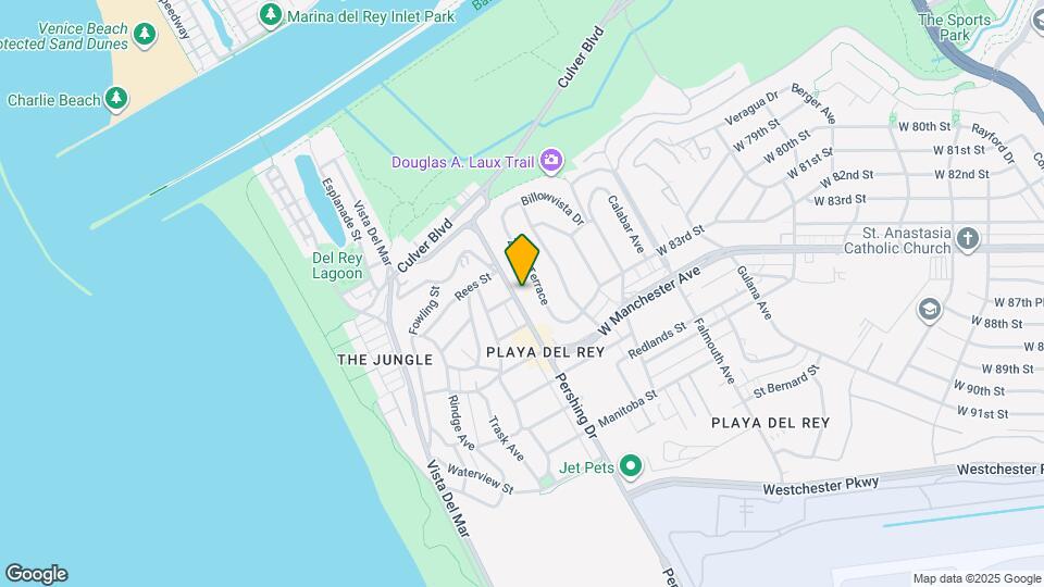 8300-8302 Pershing Dr Map and Location Details