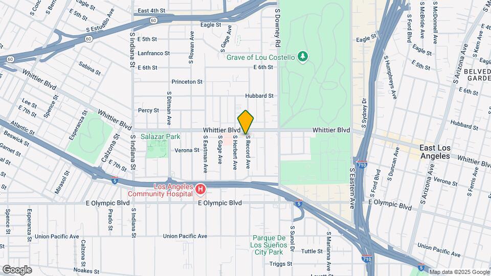 1 BED 1 BATH IN LOS ANGELES!!! Map and Location Details