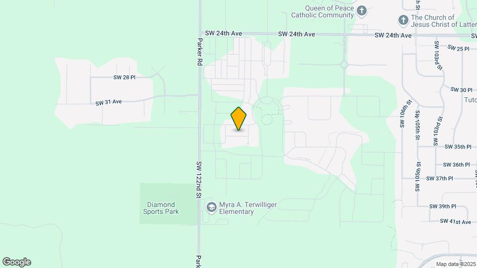 11890 SW 33rd Ln Map and Location Details