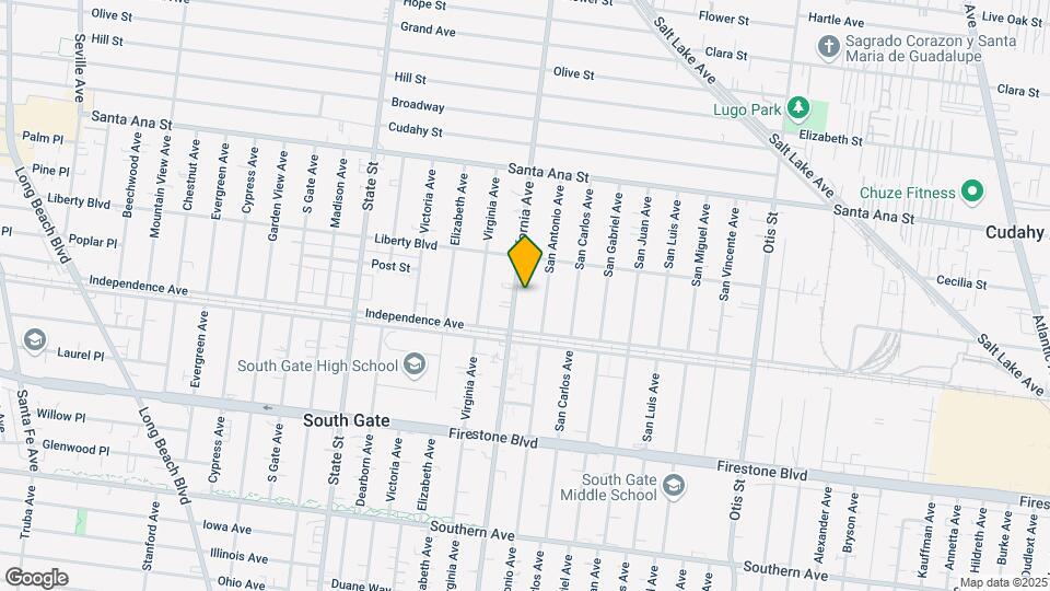 8442 California Ave Mapa y Detalles de la Ubicación