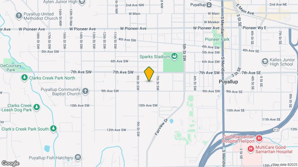 802 7th St SW Map and Location Details