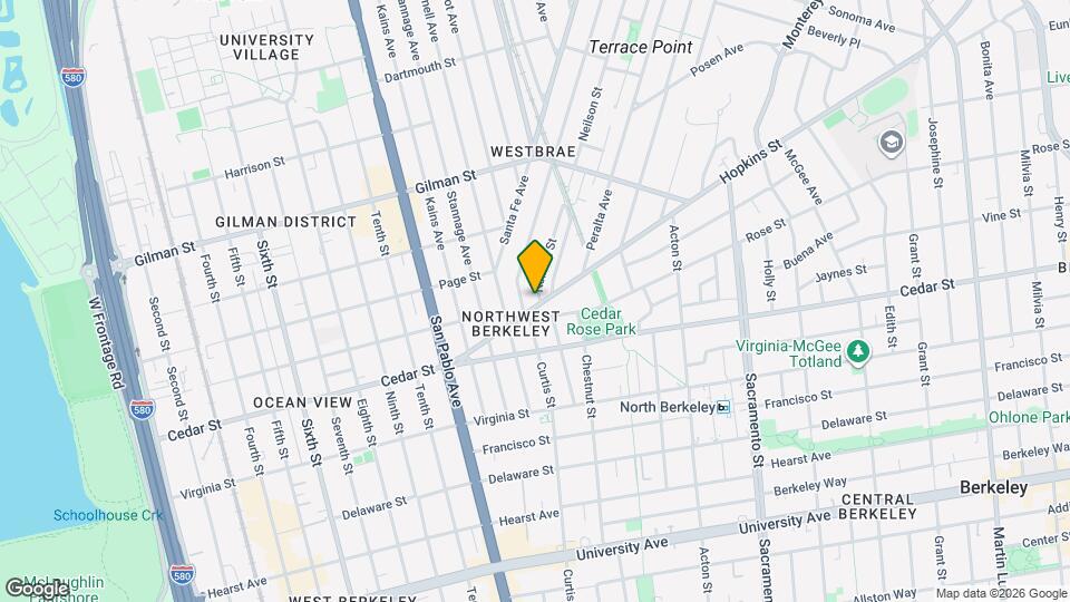1227 Hopkins St Map and Location Details