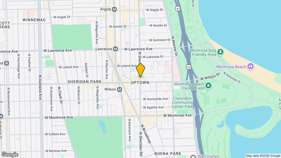 4729 N Sheridan Rd, Unit 22s Map and Location Details