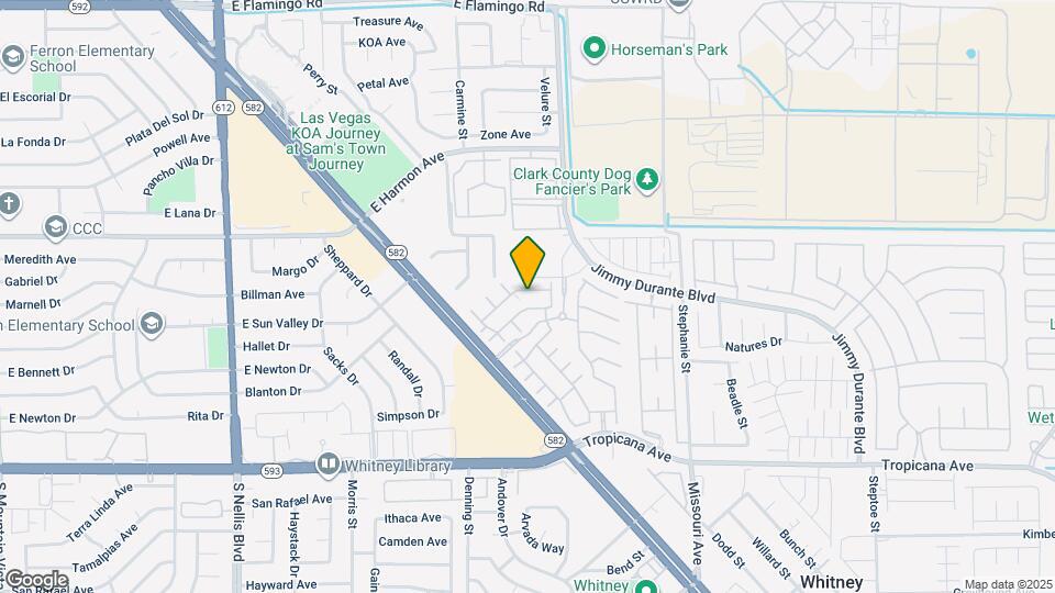 5511 E Jackpot Winner Ln Map and Location Details