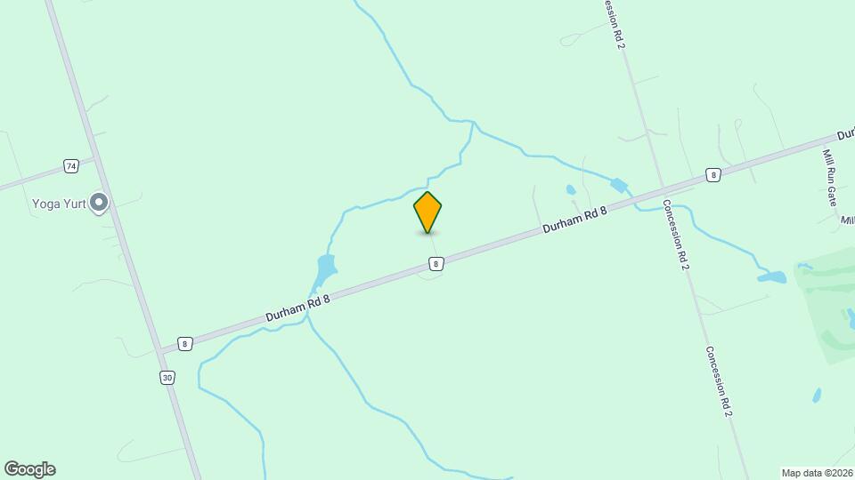 156 Durham Regional Rd 8 Map and Location Details
