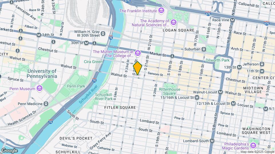 2123 Walnut St Map and Location Details