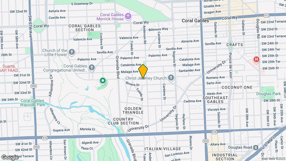 810 Anastasia Ave Map and Location Details