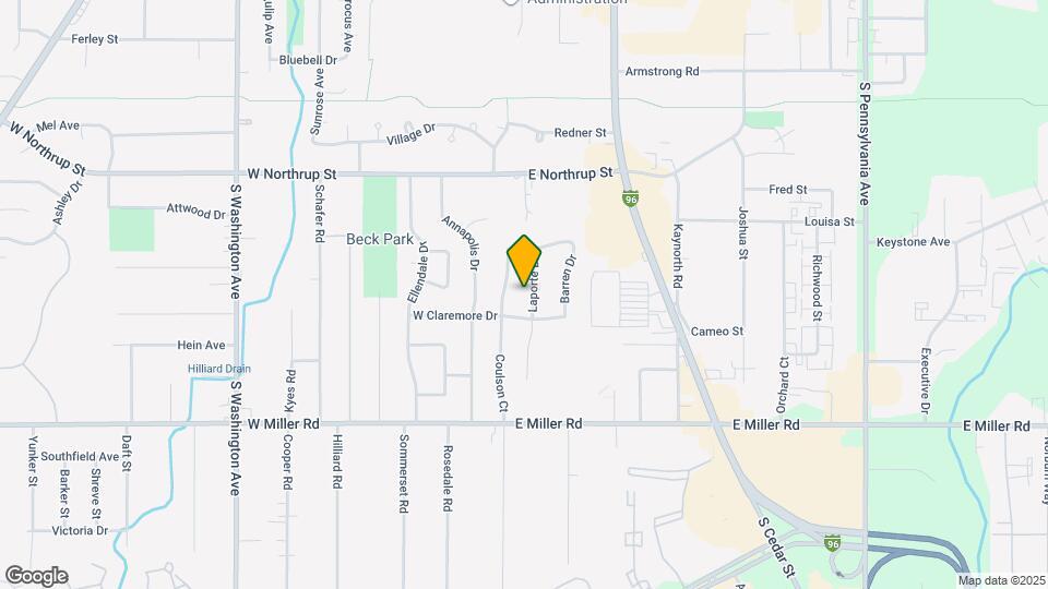 5814 Laporte Dr Mapa y Detalles de la Ubicación