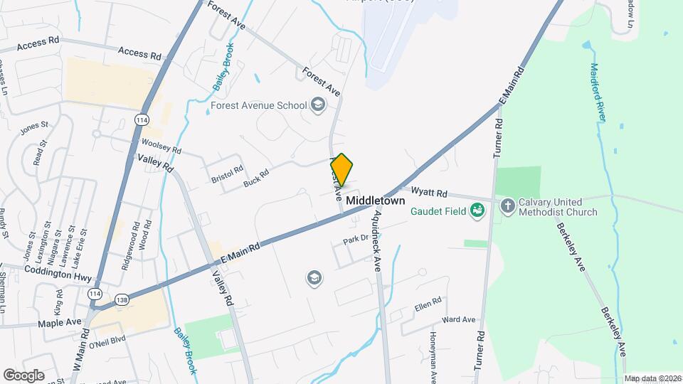 440 Forest Ave Map and Location Details