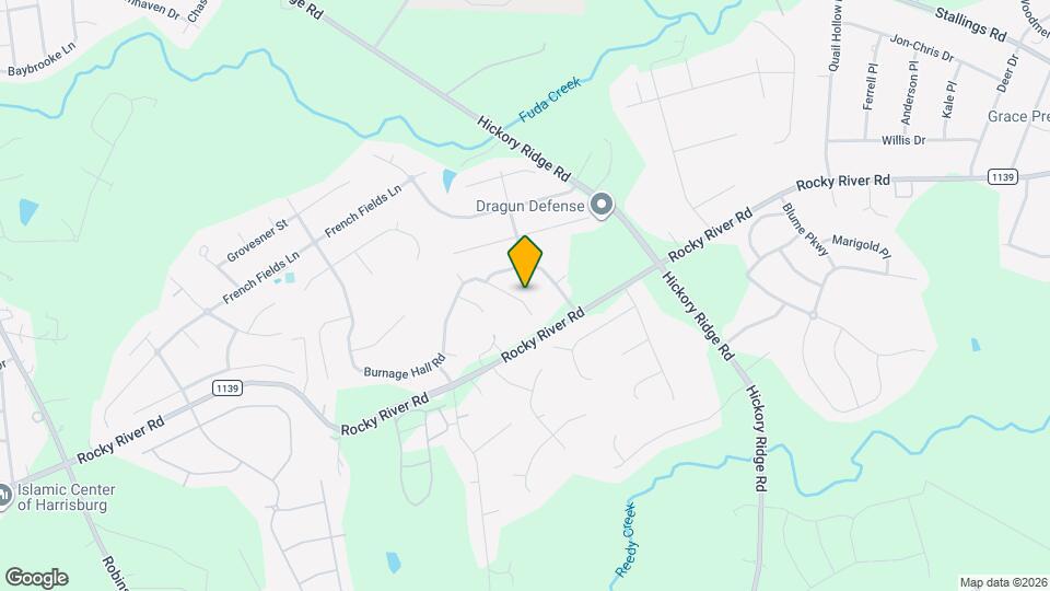 3404 Burnage Hall Rd Mapa y Detalles de la Ubicación