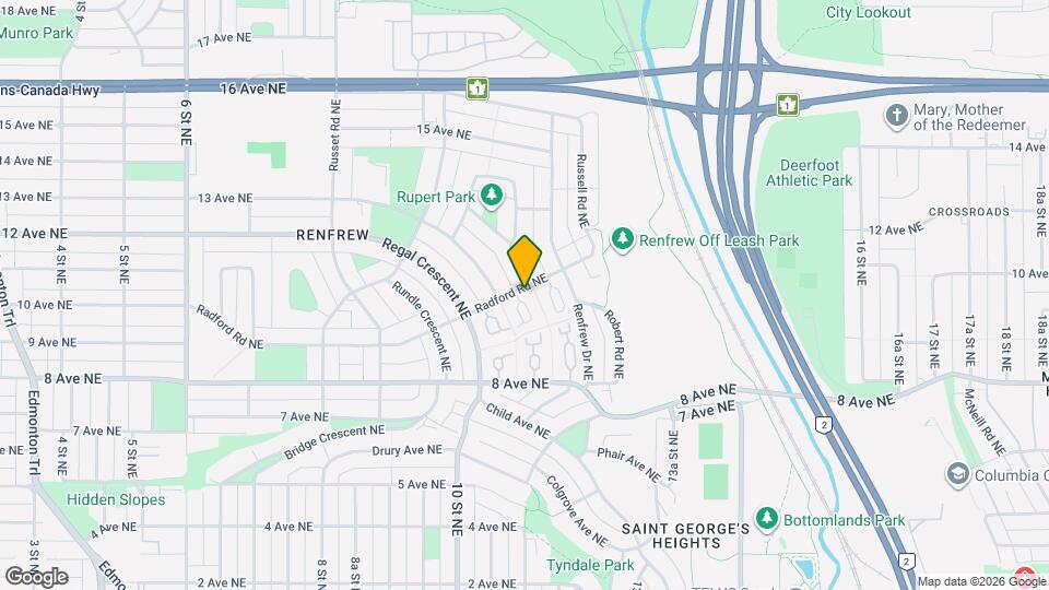 586 Regal Pk NE Map and Location Details