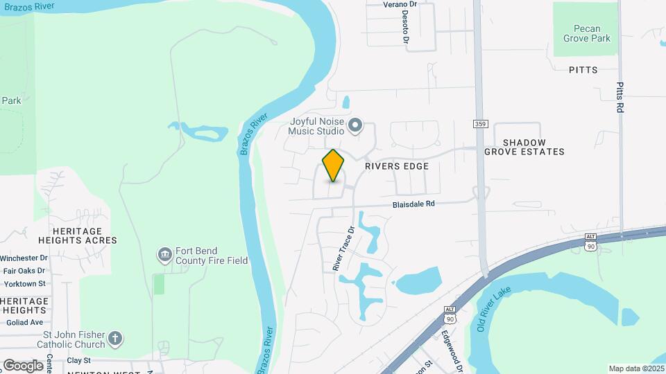 210 Terrace Creek Ct Map and Location Details