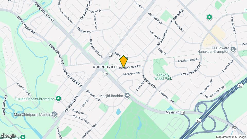 52 Pennsylvania Ave Map and Location Details