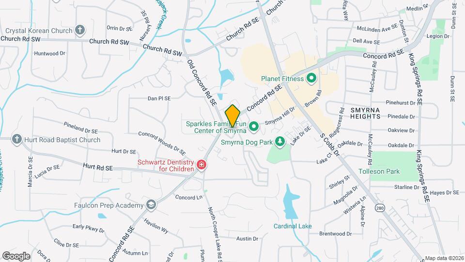 629 Dunton Cir SE Map and Location Details