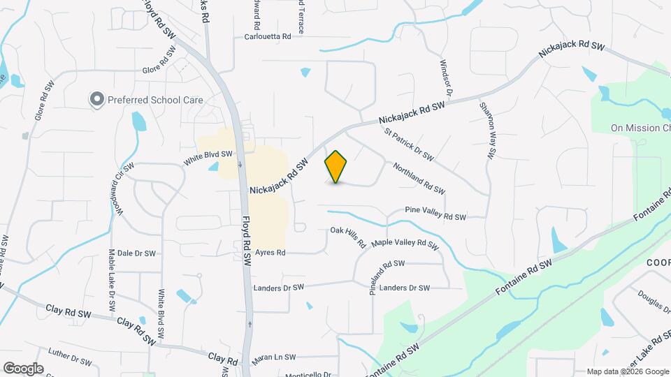 513 Shannon Green Cir SW Mapa y Detalles de la Ubicación