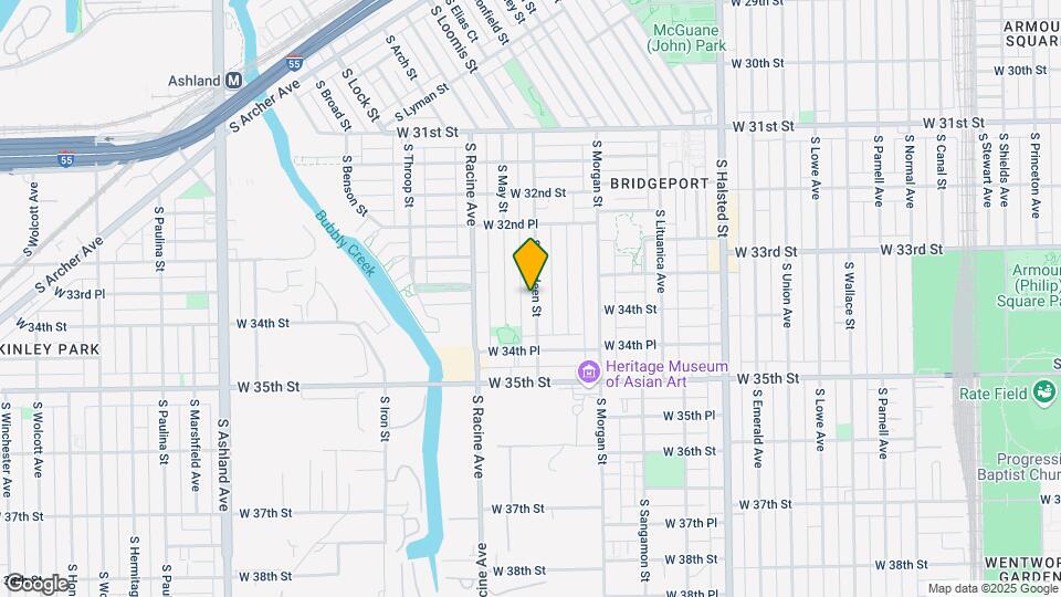 3342 S Aberdeen St, Unit 4 Map and Location Details