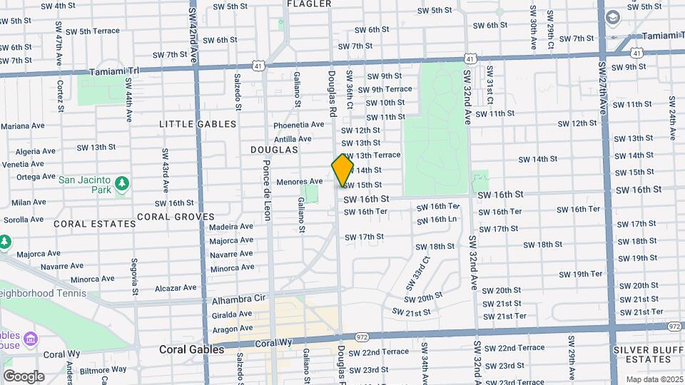 1501 SW 37th Ave Map and Location Details