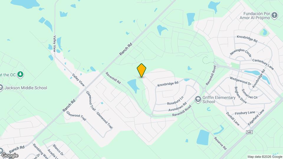 625 Brockwell Bend Map and Location Details