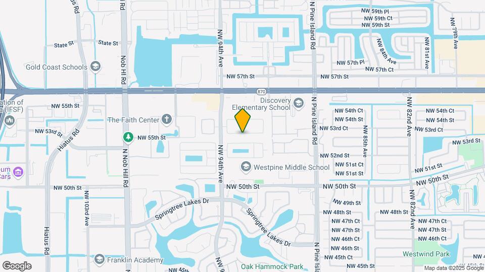 9318 NW 54th St Map and Location Details