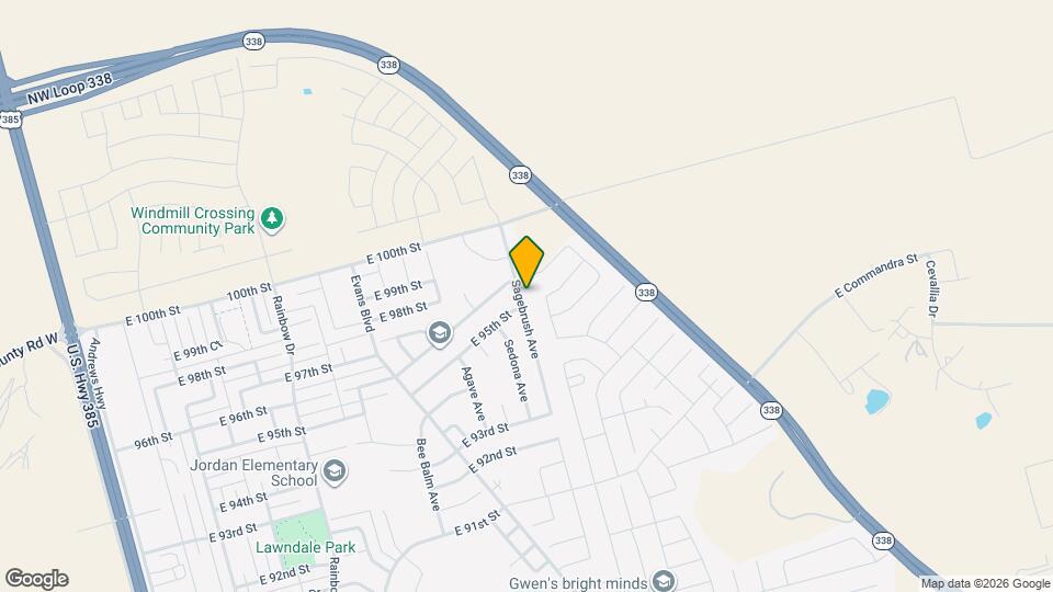 9500 Sagebrush Ave Mapa y Detalles de la Ubicación