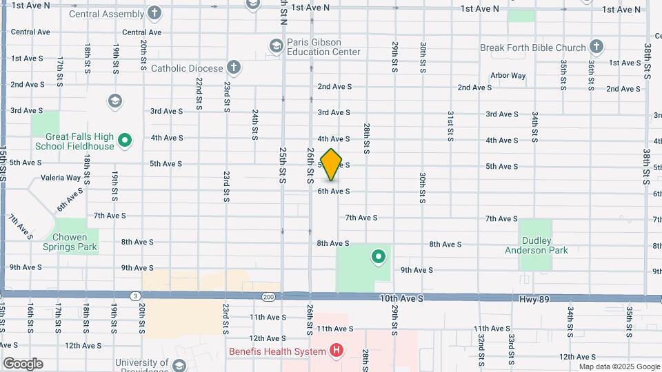 2621 6th Ave S Map and Location Details