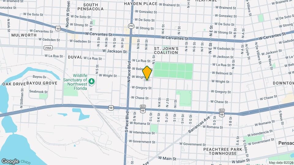 224 N M St Map and Location Details