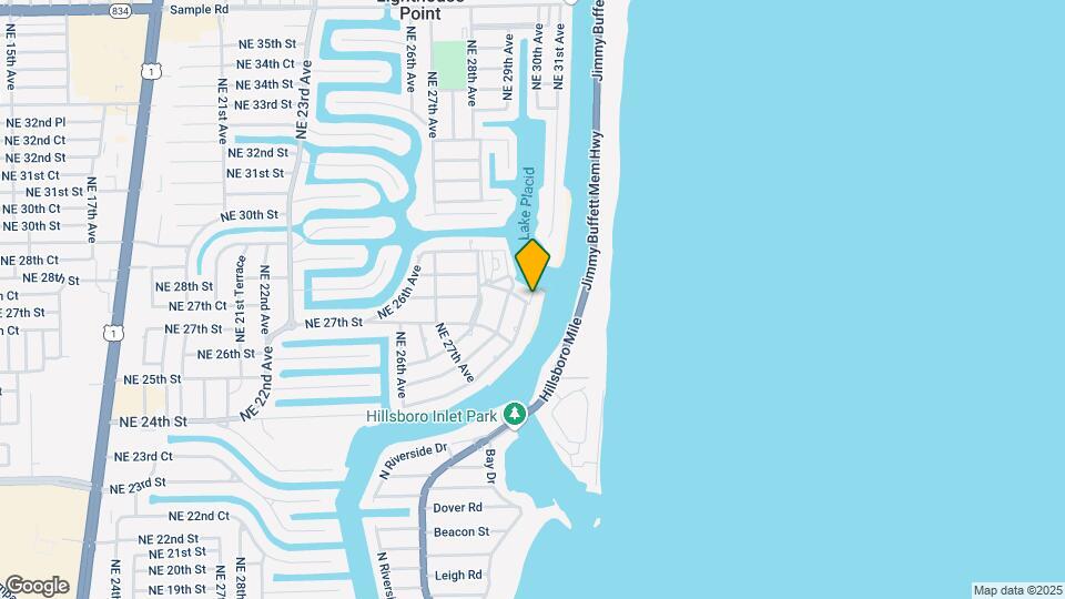 2772 NE 30th Ave, Unit 6B Map and Location Details