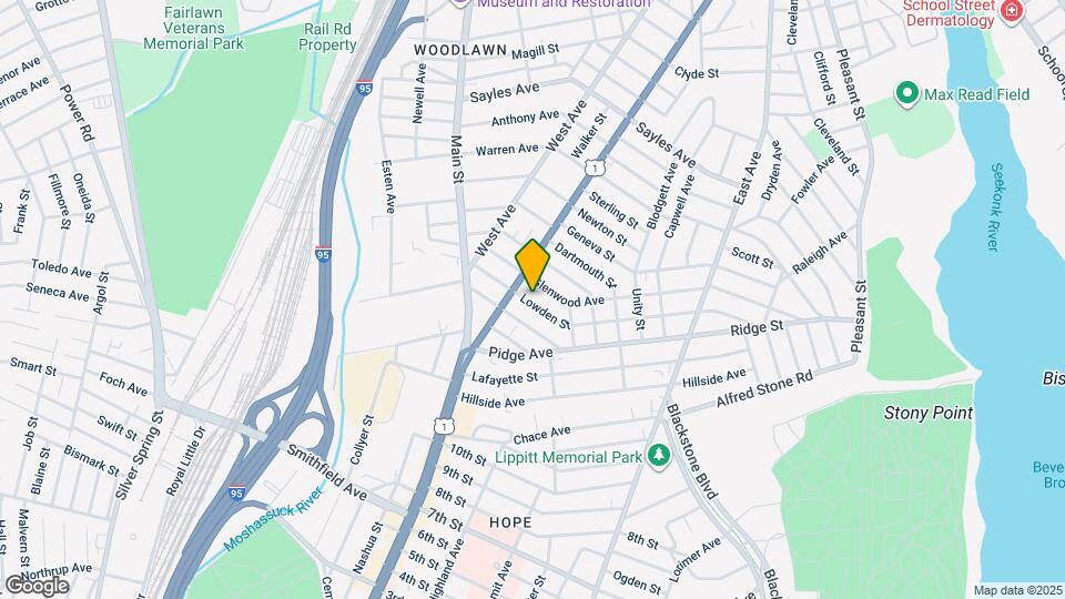 299 Lowden St Map and Location Details