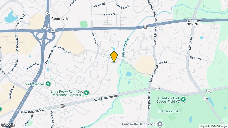 5817 Waterdale Ct Map and Location Details