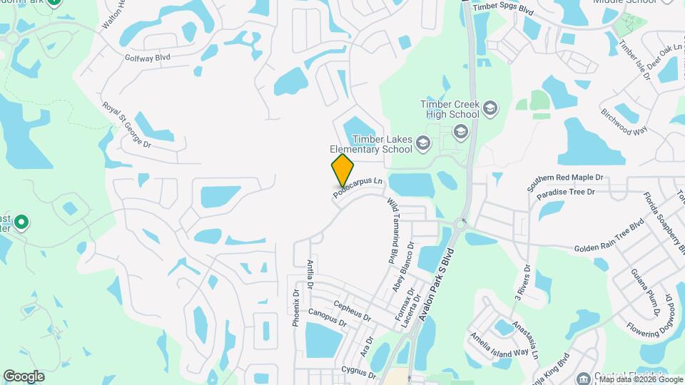13630 Podocarpus Ln, Unit 447103 Map and Location Details