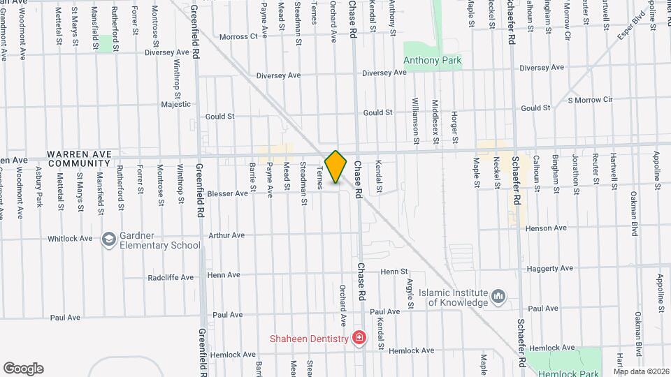 7005 Orchard Ave Mapa y Detalles de la Ubicación