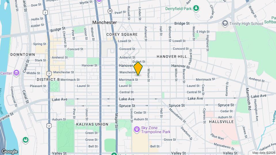 368 Merrimack St, Unit apartment 2 Map and Location Details