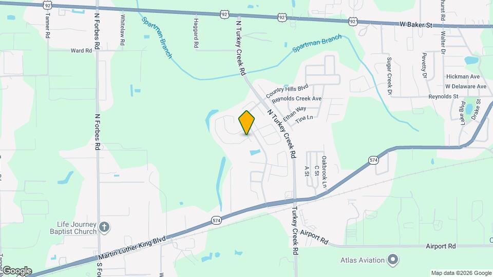 4703 N Dawnmeadow Ct Map and Location Details