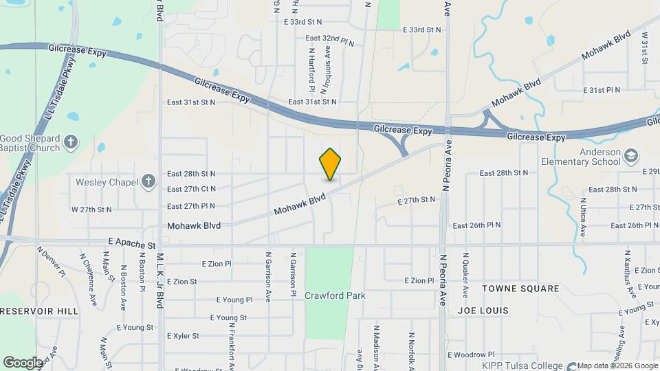 733 Mohawk Blvd Map and Location Details